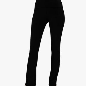 Pants Shapewear Slimming Boot Cut Navy Blue Shark TANK